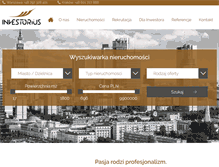 Tablet Screenshot of investorius.com